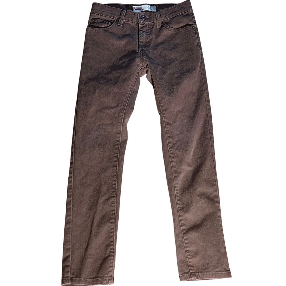 Stylish Levi's 510 Brown Slim Fit Jeans - Men's Size 25W